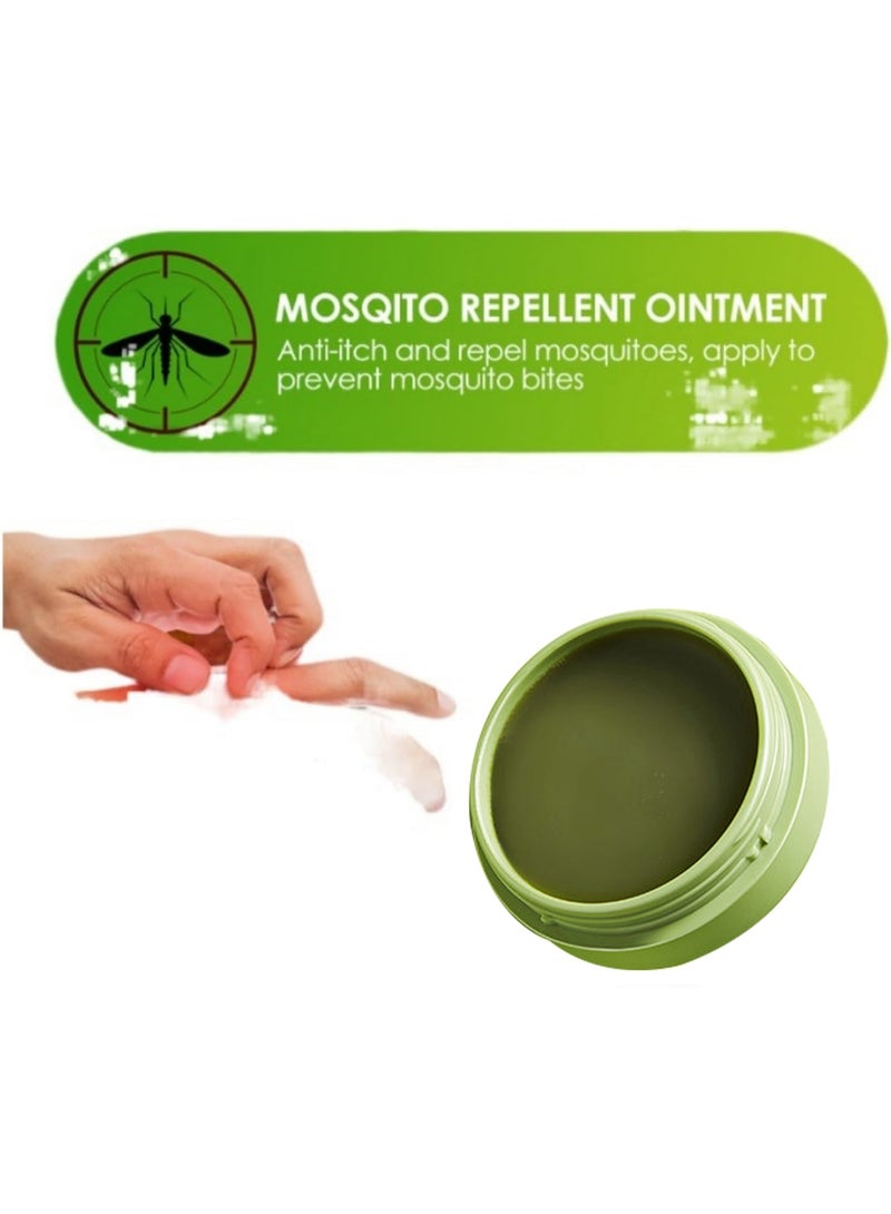 RUNBEN Mosquito Repellent Ointment Effective Itch Relief Skin Moisturizing and Repair Prevents Mosquito Bites Sooths Skin Irritation Ideal for Travel Outdoor Activities - Image 5
